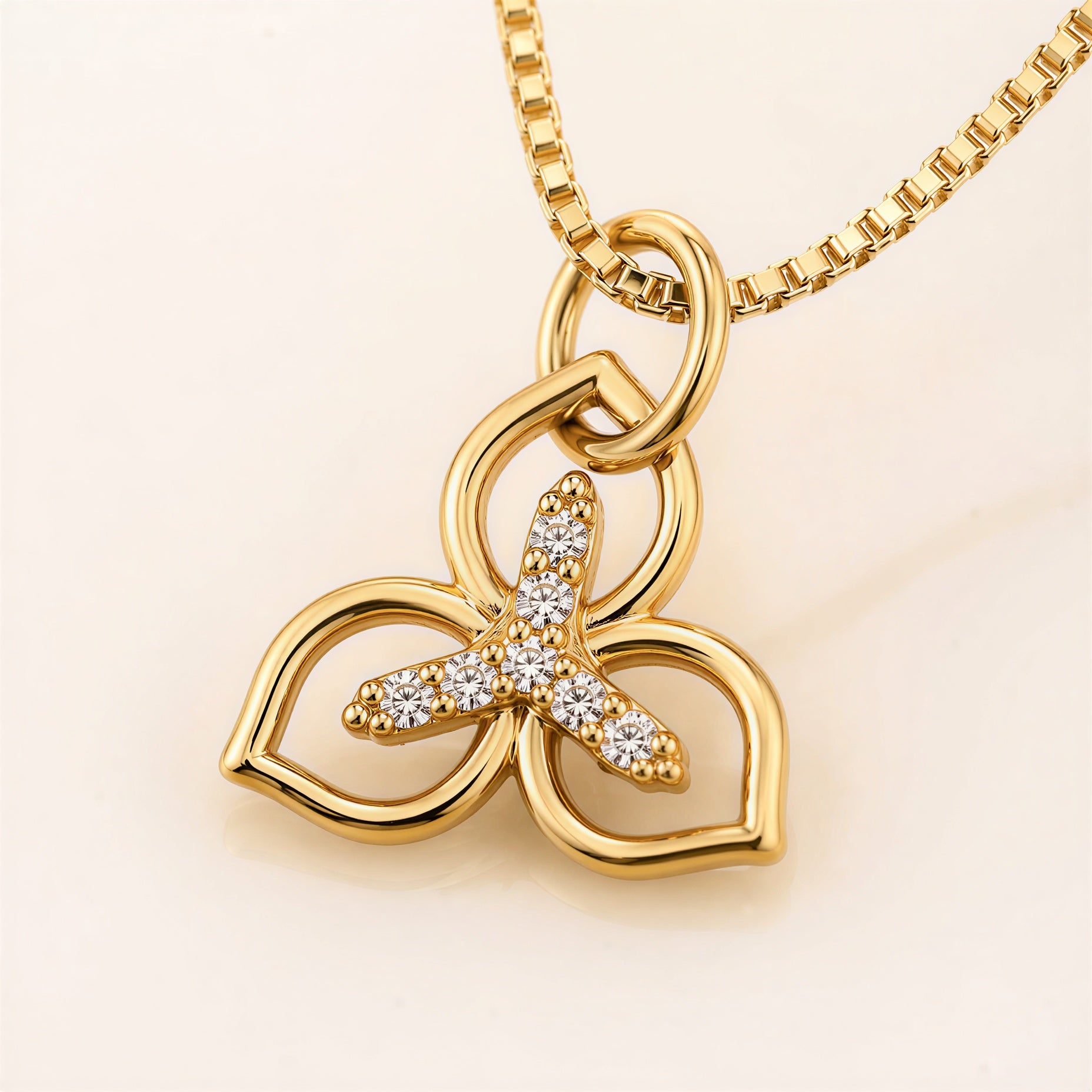 Elegant Daily Wear Gold Plated Pendant Chain