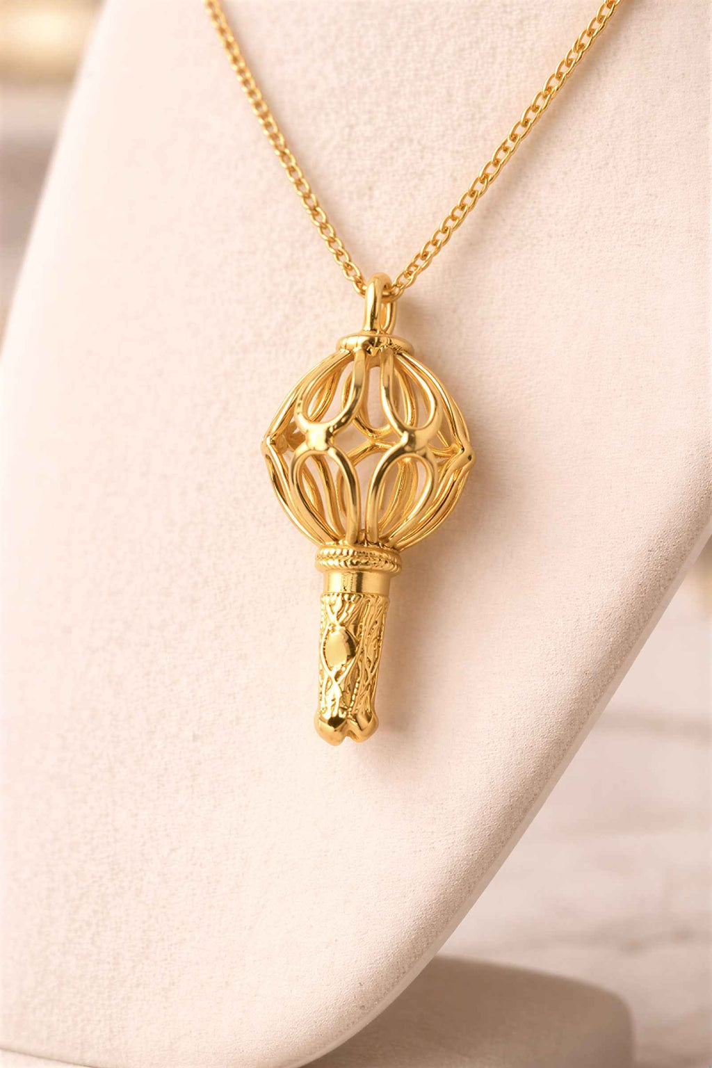 Luxury Gold Plated Designer Jay Shree Ram Pendant Necklace for Women & Men | Elegant Statement Chain Jewellery
