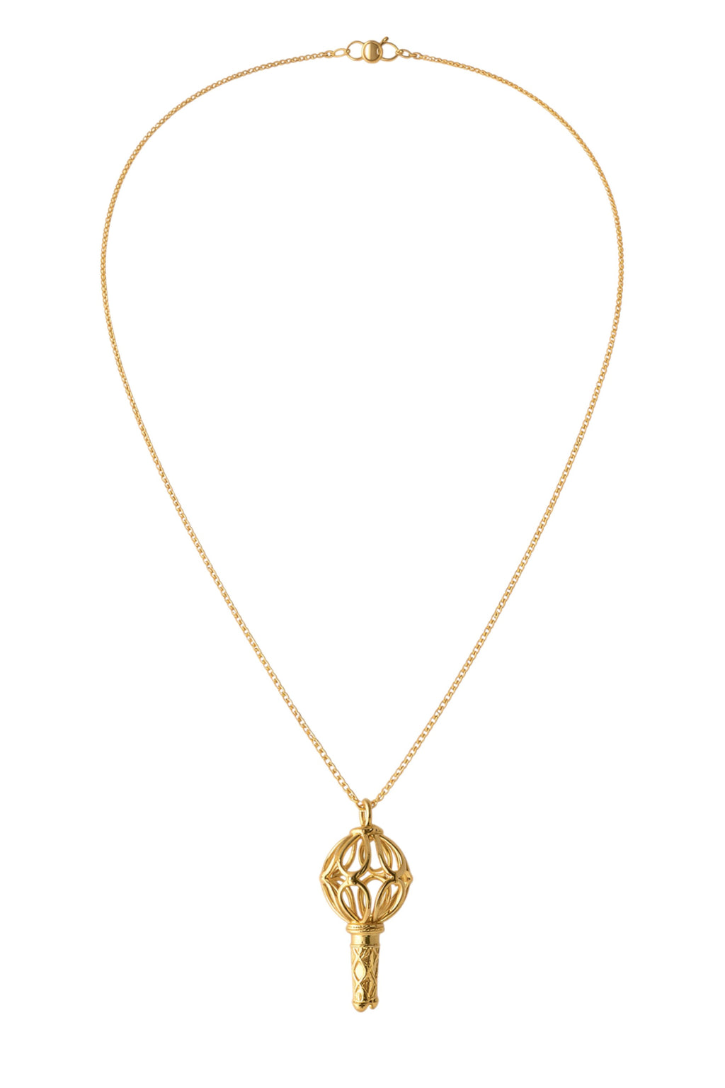 Luxury Gold Plated Designer Jay Shree Ram Pendant Necklace for Women & Men | Elegant Statement Chain Jewellery - VAYNORA JEWELS