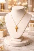 Luxury Gold Plated Designer Jay Shree Ram Pendant Necklace for Women & Men | Elegant Statement Chain Jewellery